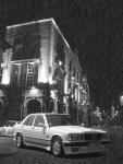 Mercedes by night